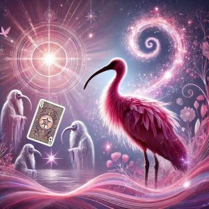 Ibis magenta 1
